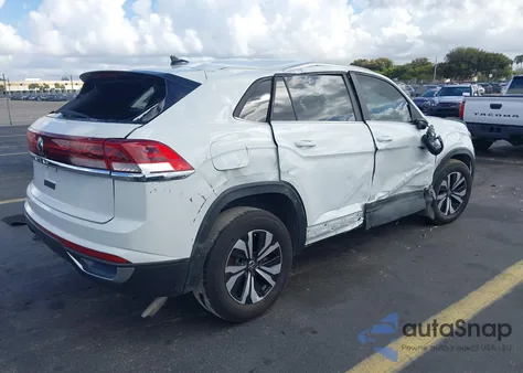 2025 Volkswagen Atlas Cross Sport 2.0T Se from USA, damaged, VIN 1V2DE2CA9SC226377